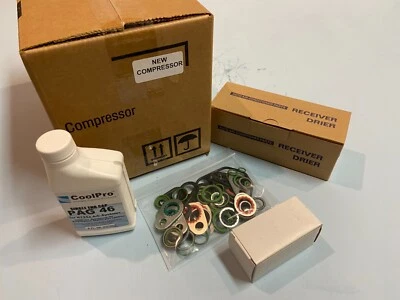 New AC A/C Compressor Kit Fits 2015-2020 Jeep Renegade 2.4L Foto 1 de 4