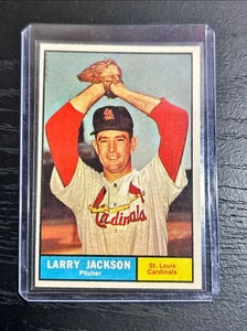 PD: 1961 Topps Baseball Card #535 Larry Jackson St. Louis Cardinals - ExMt-NrMt - Picture 1 of 2
