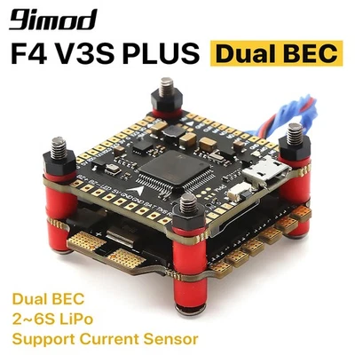9imod F4 V3S PLUS FC Flight Controller Board Barometer OSD ESC für RC-Drohne - Bild 1 von 4