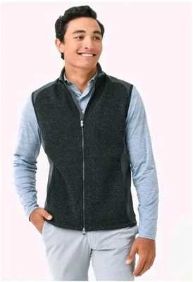 Chaleco Greyson Wolf Sequoia Lux híbrido cremallera completa gris oscuro jaspeado para hombre talla M Foto 1 de 4