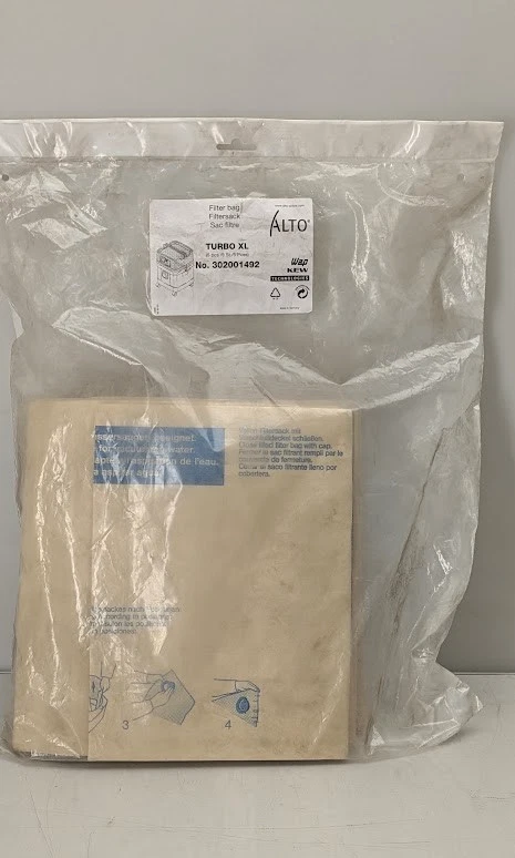 Pack of 5 Clarke/Alto WAP 10 Gallon Vacuum Filter Bags/Sac For Turbo 302001492 - Image 1 of 4