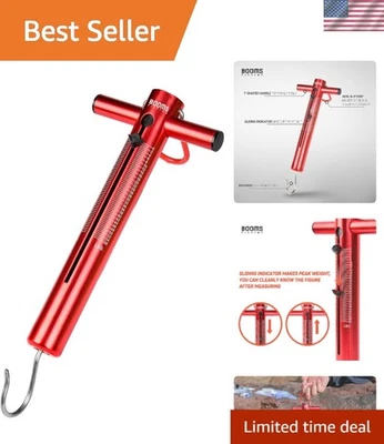 Lightweight TS1 Spring and Hook Scale 50LB/22KG with Zero Setting Feature - Image 1 of 4