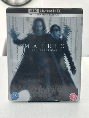 The Matrix Resurrections (4K Ultra HD + Blu Ray, 2021) Steelbook - New & Sealed. - Image 1 of 2