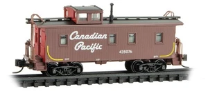 Micro-Trains MTL Escala N Offset Cupola Caboose Canadian Pacific/CP #435076 - Imagen 1 de 1