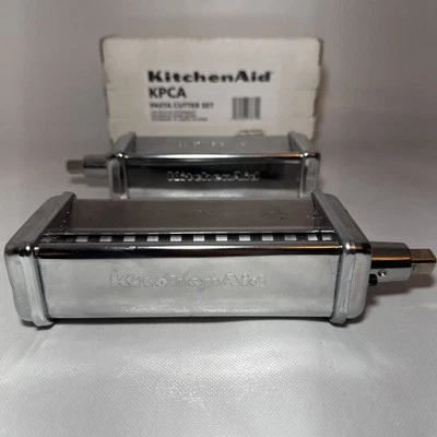 KitchenAid 2 Piece Pasta Cutter Mixer Attachments WRY14 and WRY18 - Image 1 of 4