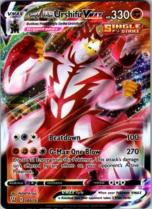 Single Strike Urshifu VMAX 086/163 SWSH05: Battle Styles Ultra Rare - NM - Picture 1 of 2