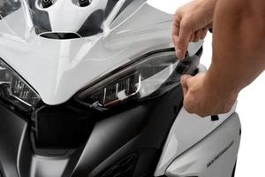 Puig Rastrojo Faro Protector Claro Ducati Multistrada V4 Pikes Pico Rally 21-25 - Imagen 1 de 4