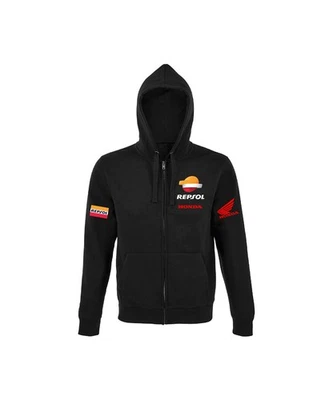 Felpa Zip con Cappuccio Honda Repsol, Moto Gp, F1, Team, Japan, Motors - Imagen 1 de 3