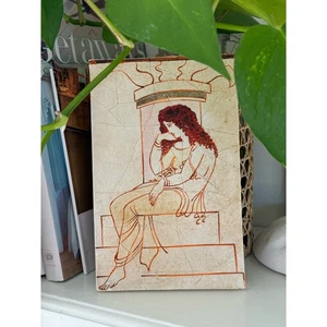 Handgemalte Reproduktion der Aphrodite Betrachtungsfliese - Bild 1 von 7