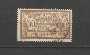 France 1900 Y&T N°120 c sans teinte de fond type Merson timbre oblitéré /T4909 - Picture 1 of 1