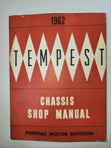 1962 Pontiac Tempest Chassis Shop Service Manual Original - Picture 1 of 1