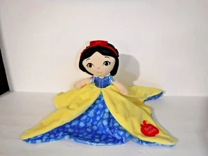 Disney Baby Schneewittchen Baby 13" gelb blau Sicherheitsdecke Lovey Princess Nunu - Bild 1 von 10