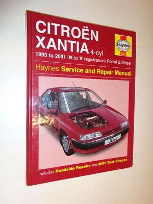 Citroen Xantia Petrol & Diesel (1993-2001) Haynes Workshop Manual Ref. 3082 - Image 1 of 4