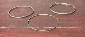 Vintage Metall Armreifen Armband Konvolut - Bild 1 von 11