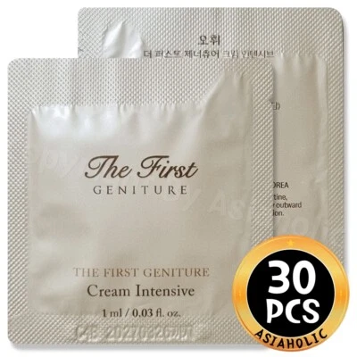 O HUI The First Geniture Cream Intensive 1ml x 30pcs (30ml) Sample Newest OHUI - Image 1 of 4