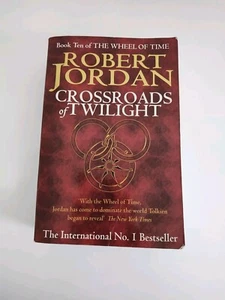 Crossroads Of Twilight Book 10 Wheel of Time Robert Jordan Large Paperback - Picture 1 of 6