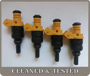 Fuel injectors Kia Rio 1.5  1.6  2001-2005  OK30E13250  set of 4 CLEANED&TESTED - Foto 1 di 4