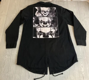 IT Chapter 2 Two Negro Hombre Grande Chaqueta Carga Loser Lover Pennywise Camisa - Imagen 1 de 9