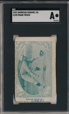 1922 E120 AMERICAN CARAMEL CO. - FRANK FRISCH - SGC AUTHENTIC (SVSC)