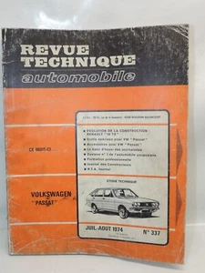 VOLKSWAGEN Passat L S LS TS (RENAULT 16 R16 TS) - Revue Technique Automobile 337 - Imagen 1 de 3