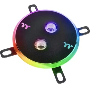 Thermaltake Pacific W4 RGB LED AM4 CPU Water Cooling Block, CL-W139-CU00SW-A - Photo 1/4