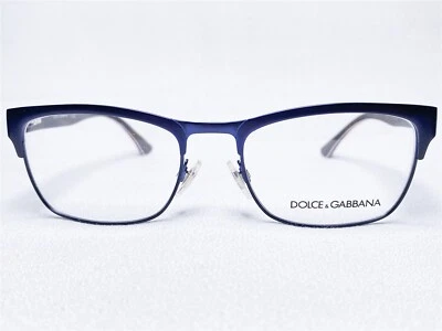 NUEVO Dolce & Gabbana DG1274 1280 Hombres Azul Mate Monturas de Anteojos 53/18~140 Foto 1 de 4