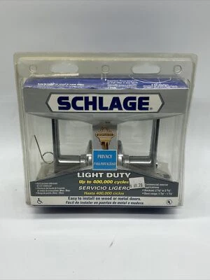NEW Schlage Light Commercial Privacy Door Handle Lever - Image 1 of 3