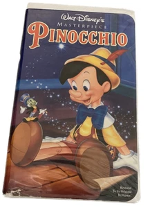Pinocchio (1994), VHS Movie, Walt Disney Home Video Clamshell release (1993) - Picture 1 of 3