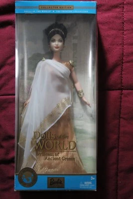 Dolls of The World Princess of Ancient Greece Barbie Doll 2003 Mattel B3461 - Image 1 of 2
