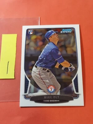 2013 Bowman Chrome #83 Mike Olt, Rookie, cd1 - Image 1 of 2
