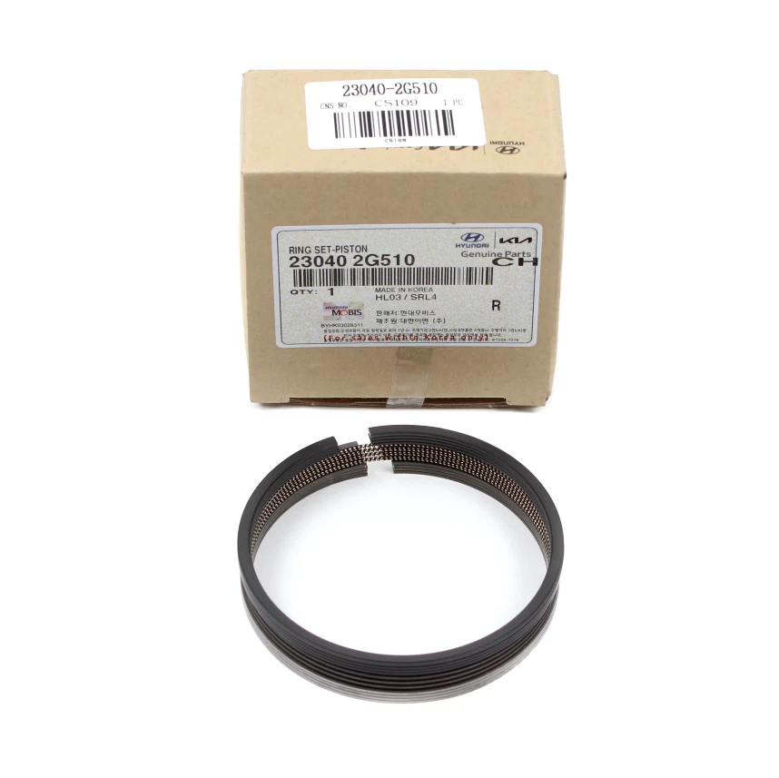 Juego de anillos de pistón OEM para Hyundai Kia Sonata Optima 2.4L 230402G510 Foto 1 de 4