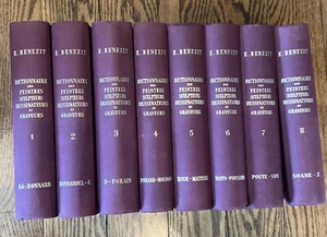E Benezit / Dictionnaire Critique et Documentaire des Peintres Sculpteurs 1st ed - Imagen 1 de 18