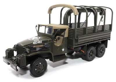 Militaria Diecast 1:43 US GMC CCKW 353 2-1/2-ton Cargo Truck w/Wrecker MD2320144 - Image 1 of 3