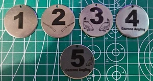 50 mm Angelhering Zahlen 1 - 10, 1 - 25 und 26 - 50 - Bild 1 von 12