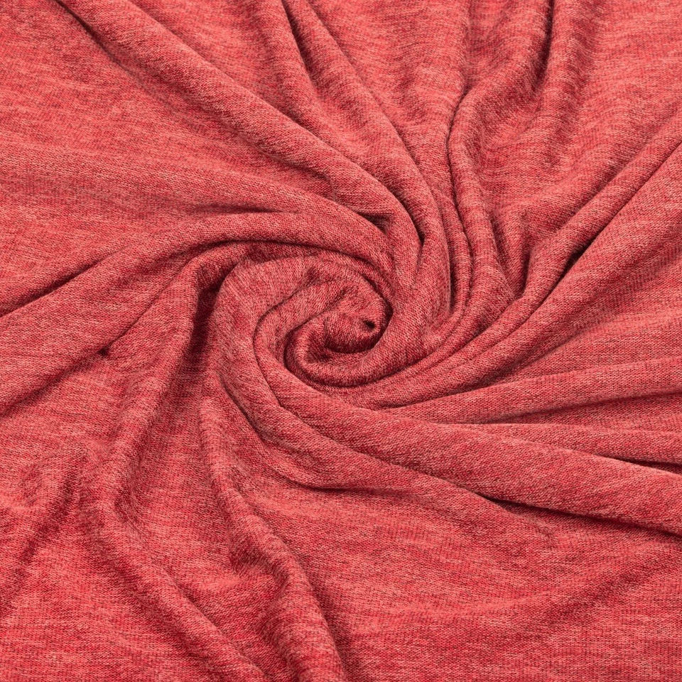 Brushed Two Tone Sweater Knit Hacci 68 Inch Polyester Rayon Stretch Fabric - Image 1 of 1