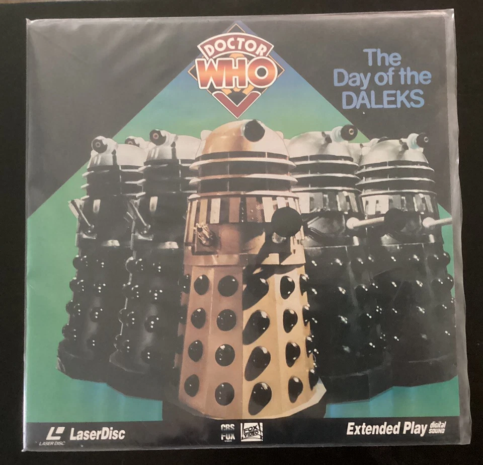 LASERDISC: Dr. Who " The Day of the Daleks " 1986 BBC, Like New-JD - Image 1 of 4
