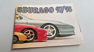1997 - 1998 BURAGO Diecast Model Car Catalogue - Picture 1 of 6
