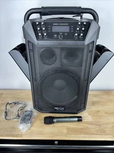Denon Professional Audio Commander Mobile PA System With Transmitter + Mic WORKS - Picture 1 of 10