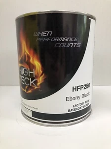 GM/CHEVY wa8555/8555/u8555 BASECOAT PAINT Ebony Black 1 gallon - Picture 1 of 3