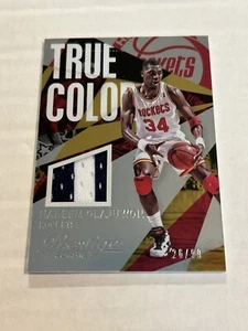 2014-15 PANINI PRESTIGE HAKEEM OLAJUWON 26/99 TRUE COLORS GAME USED PATCH Z2 - Picture 1 of 2