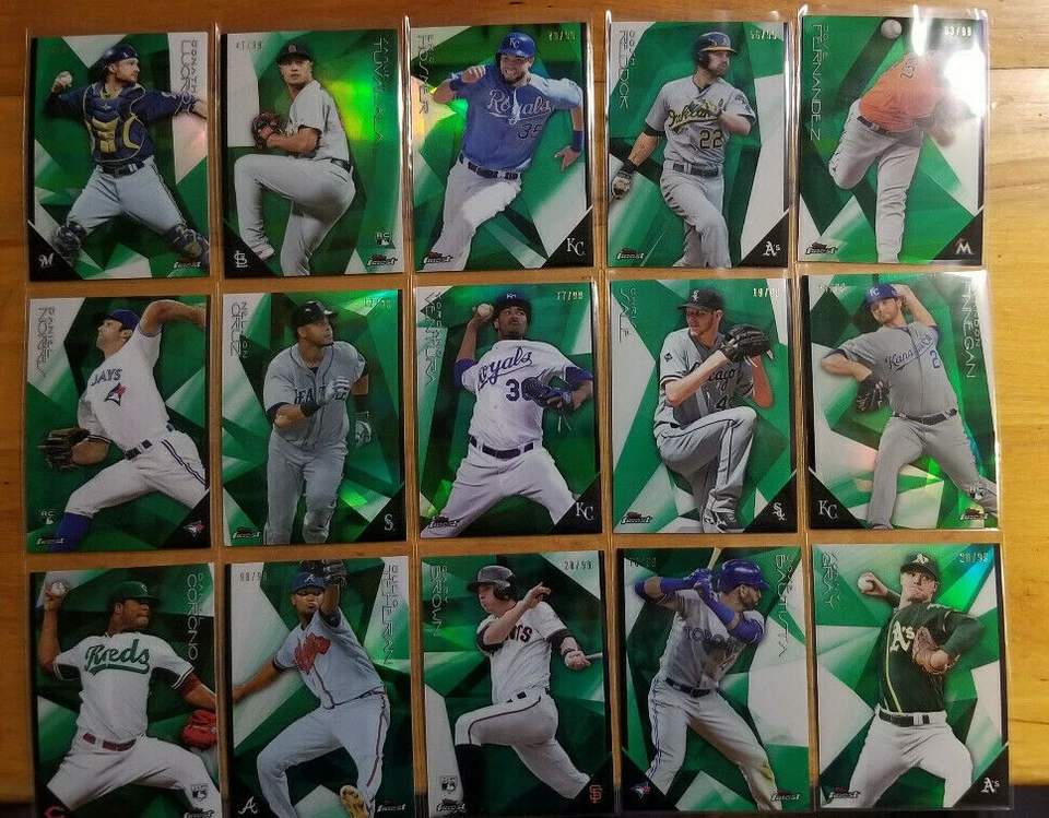 2015 Topps Finest Green Refractors /99 you pick choice  - Image 1 of 1
