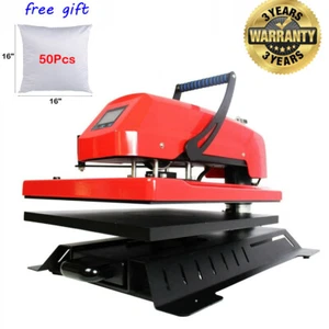 16" x 20" Swing Away Manual T-shirt Sublimation Heat Press Transfer Machine New - Picture 1 of 12