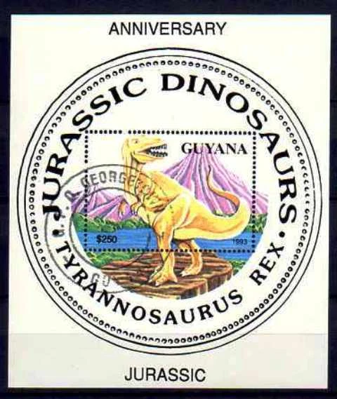 史前动物 圭亚那 1993 (7) 块已取消二手 — 第 1/1 张图片