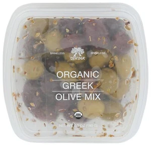 Divina Organic Greek Olive Mix 6.3 oz (Pack Of 6) - Picture 1 of 2
