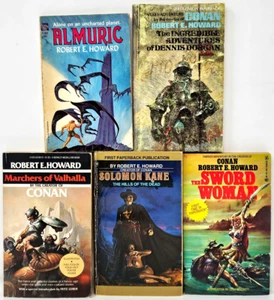 Robert E Howard Almuric Dennis Dorgan Solomon Kane Sword Woman Marchers Valhalla - Imagen 1 de 16