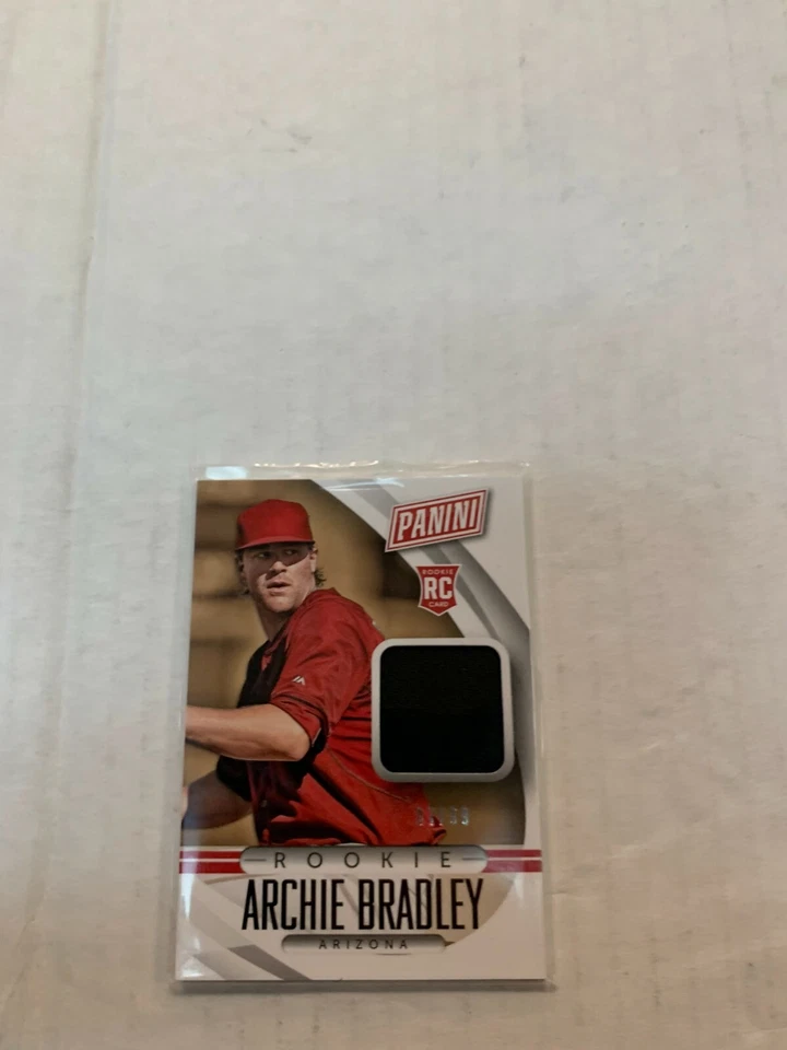Archie Bradley 2015 The National Rookie Jersey Card #75 Serial #07/99 - Image 1 of 1