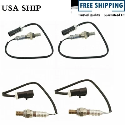 4pcs Upstream & Downstream Oxygen Sensor For Ford Mercury Lincoln Truck V6 V8 - Image 1 of 4