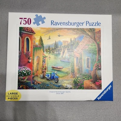 Ravensburger European Villa Views 750 Piece Large Format Puzzle NEW 2025 - Image 1 of 4