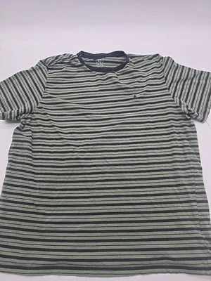 Camiseta Volcom Hombre X-Grande Rayas Logo Verde... #36523 Foto 1 de 4