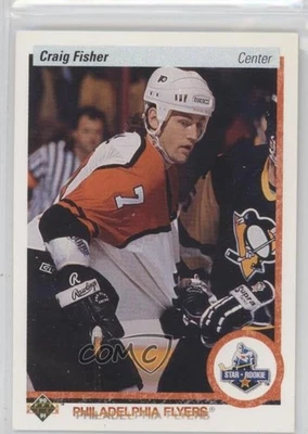 1990-91 Upper Deck Star Rookie Craig Fisher #155 Rookie RC - Image 1 of 2